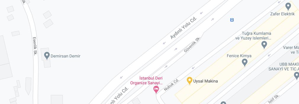Google Haritalar - Uysal Makina